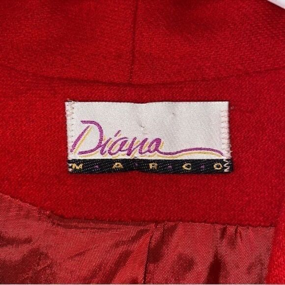 Diana Marco Red Blazer/Jacket - Picture 5 of 7